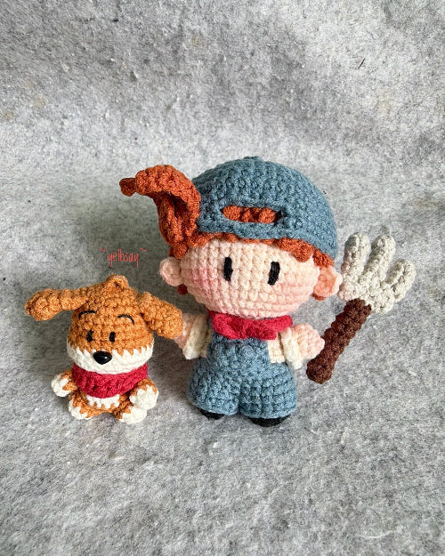 Palm-Size Childhood Character