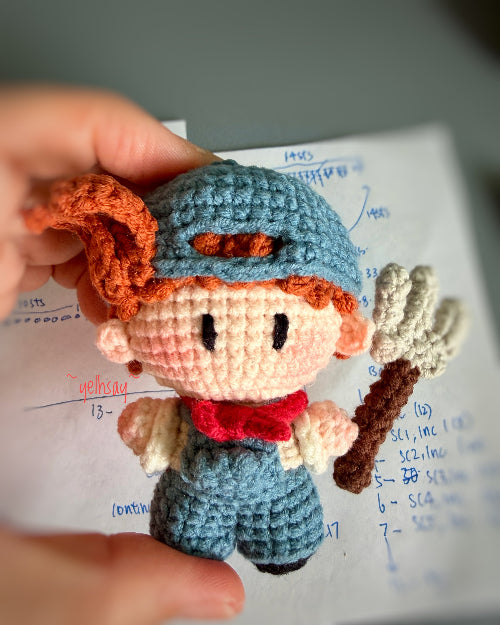 Palm-Size Childhood Character
