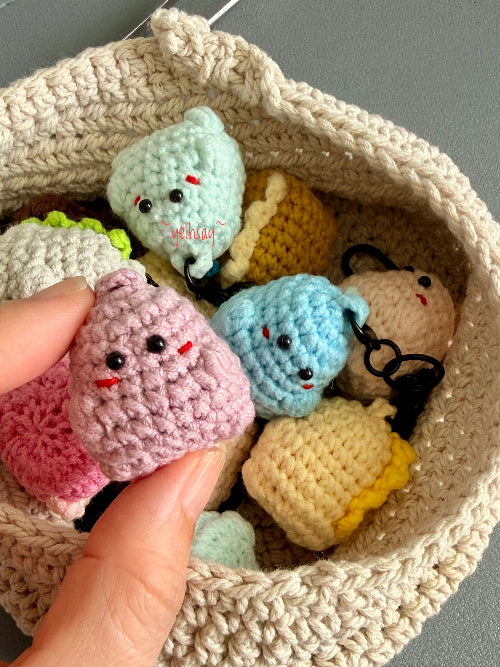 Colorful Mini Dino Family