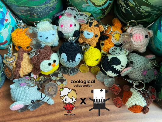 Zoological Collab in Bundle - Earrings + Keychains