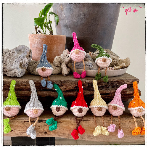 Mini colorful Gnomes